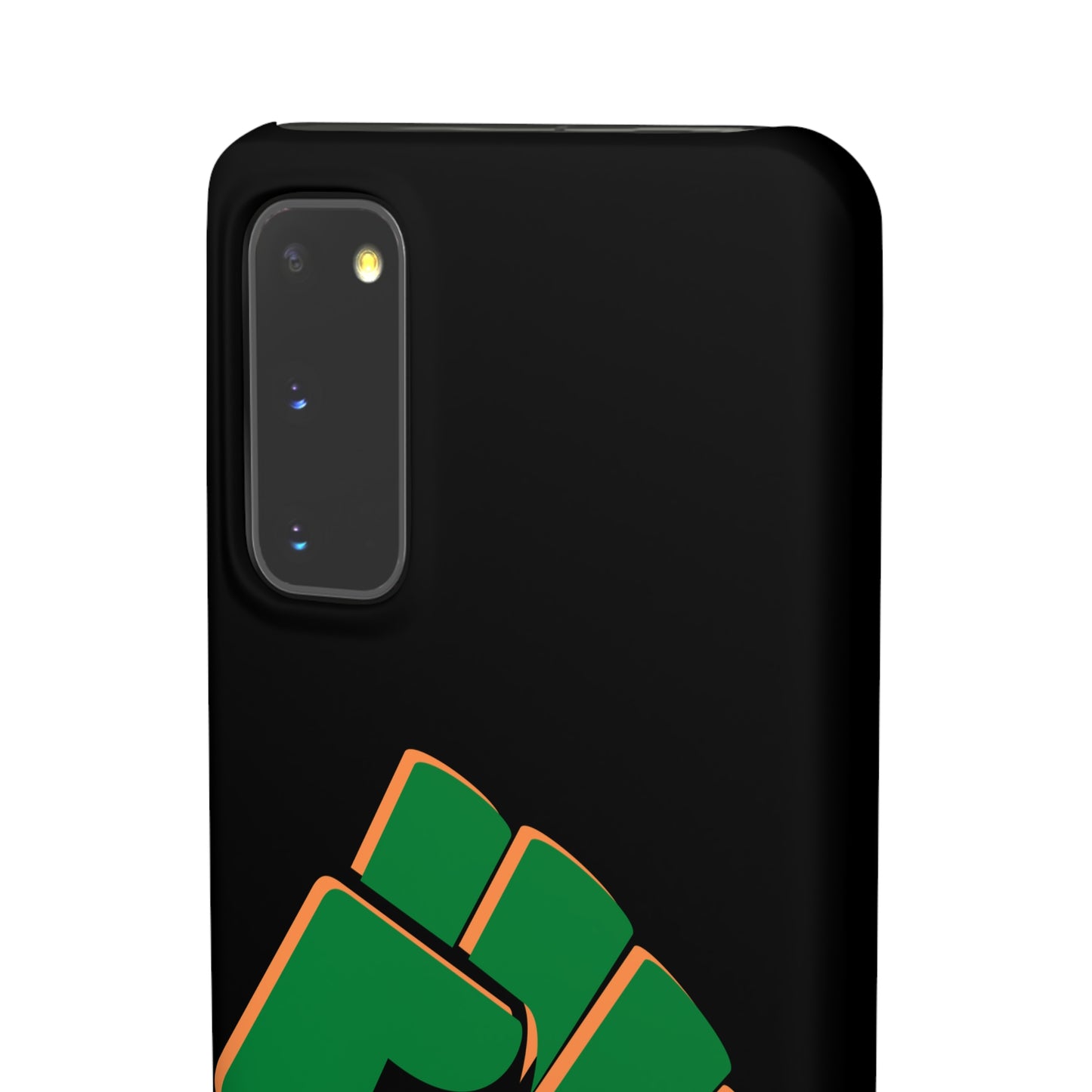 Irish Flag Fist Tricolour 1916 Easter Rising IRA Commemorative iPhone and Samsung Galaxy Snap Phone Cases