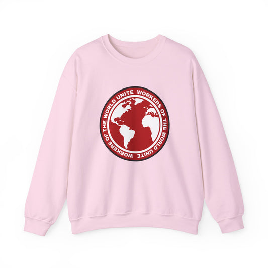 Workers of The World Unite May Day Socialist Solidarity 1st May Solidarity Marx Unisex Heavy Blend Crewneck Sweatshirt