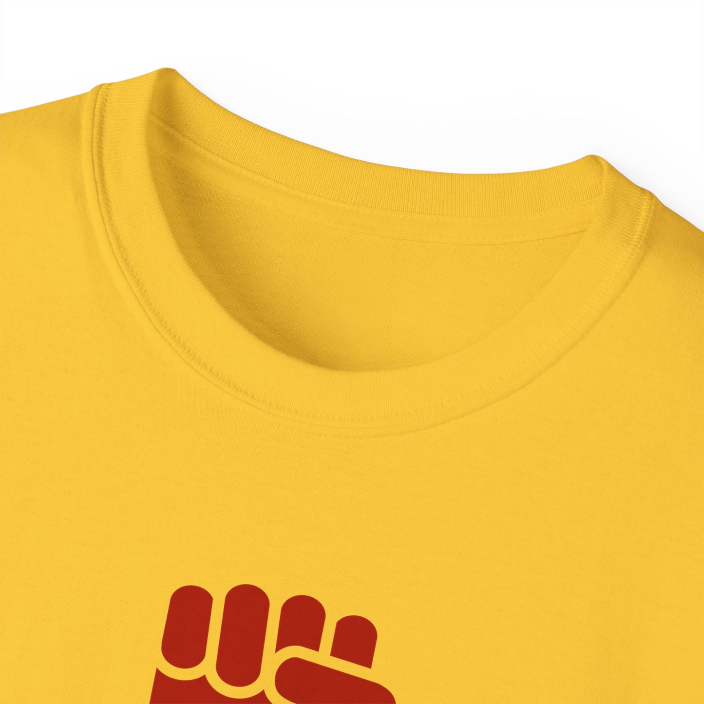 Socialist Rose Fist Leftist Solidarity Socialism Unisex Ultra Cotton Tee