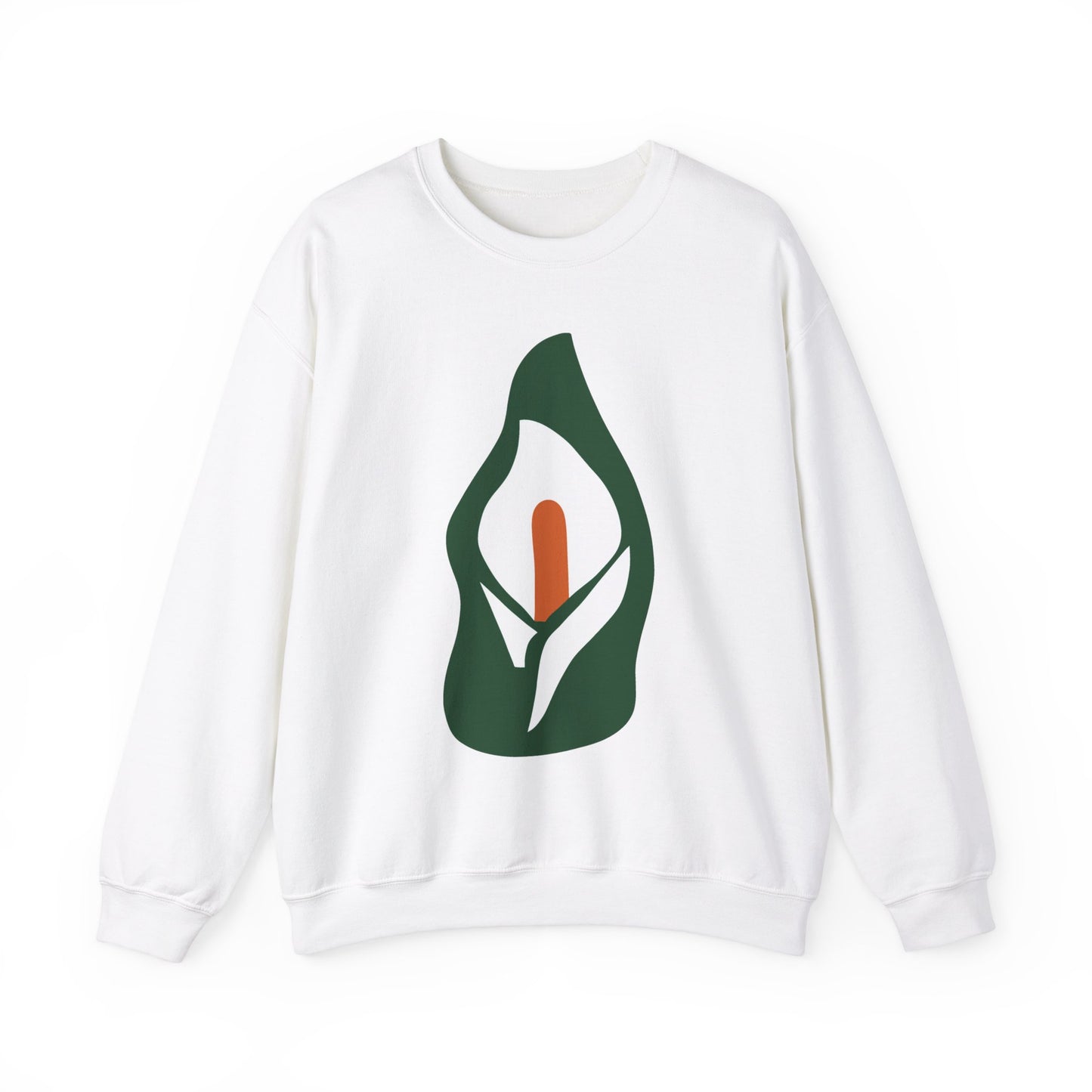 Irish Republican Easter Rising Lily 1916 Tiocfaidh ár lá Erin go Bragh St Patrick's Day Unisex Heavy Blend™ Crewneck Sweatshirt