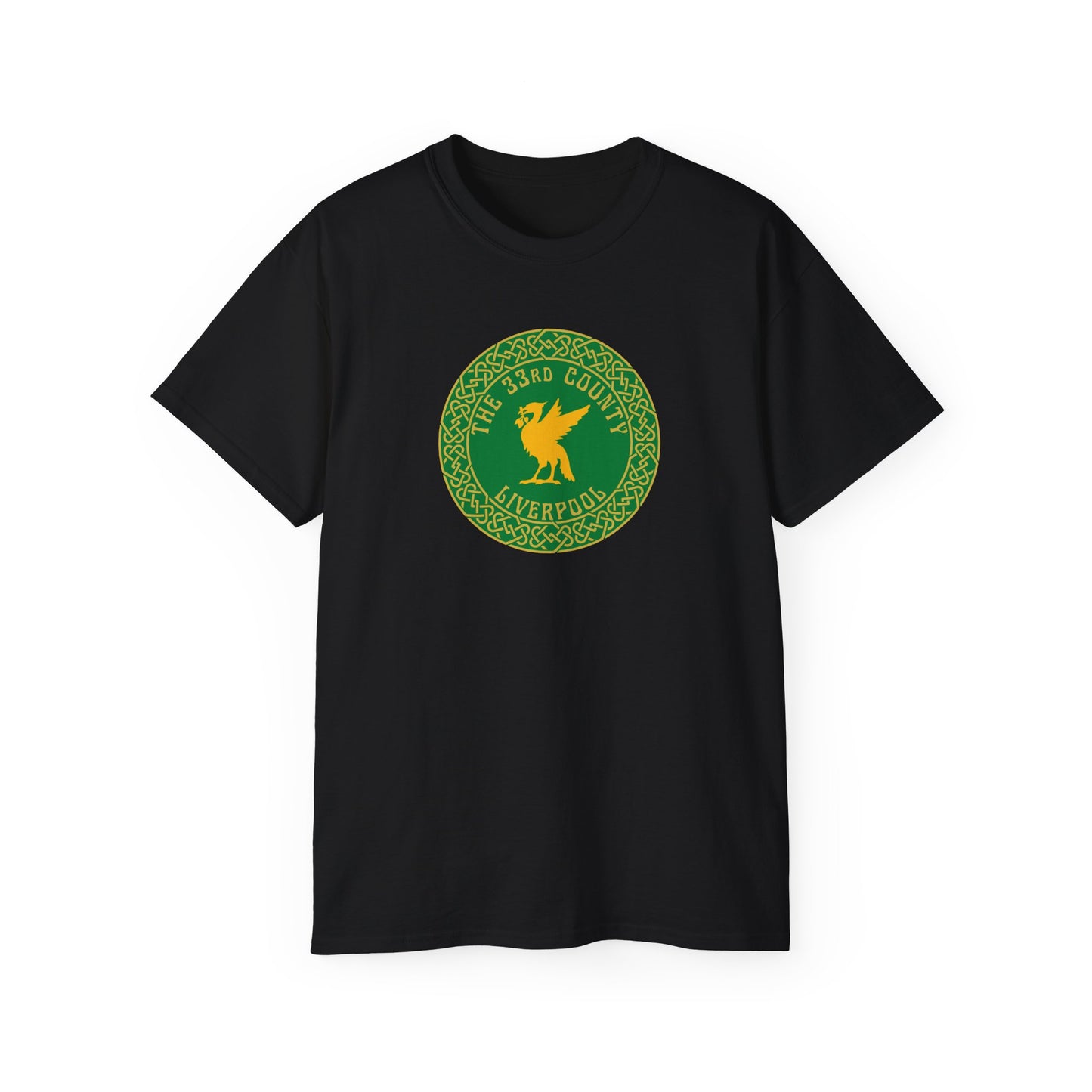 Liverpool Irish The 33rd County Scouser Ireland Scouse Not English Liver Bird Unisex Ultra Cotton Tee