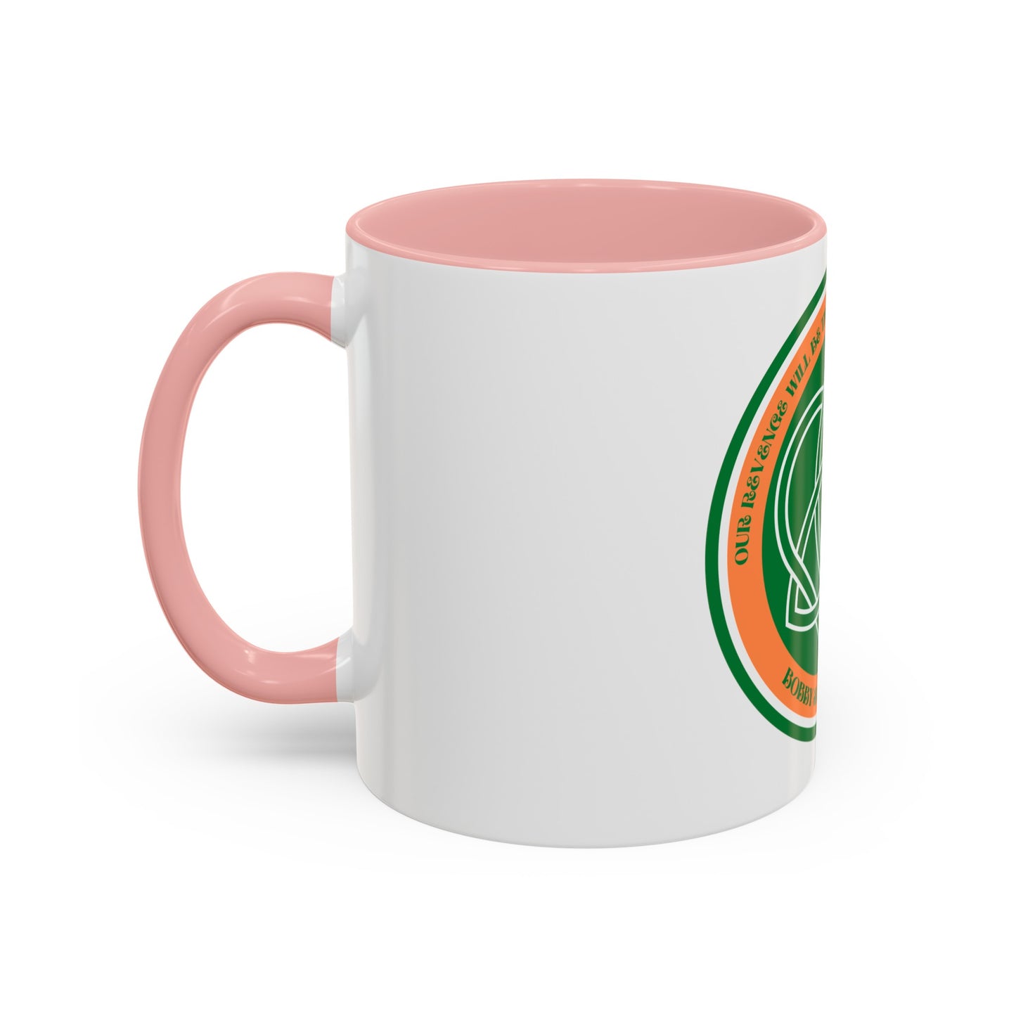 Bobby Sands United Ireland Hunger Striker IRA Commemorative Our Revenge Will Be The Laughter of Our Children Accent Mug