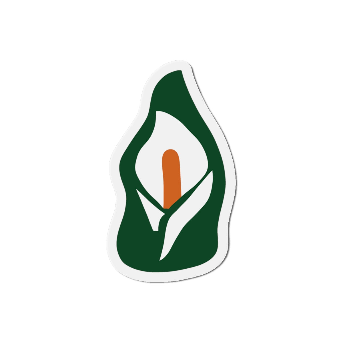 Irish Easter Lily United Ireland 1916 Rising Irish Republican Kiss-Cut Magnet