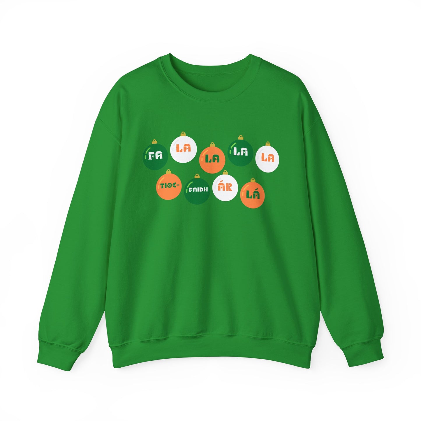 Irish Republican Army Tiocfaidh ár lá United Ireland Sweatshirt Deck The Halls Baubles Christmas Sweater