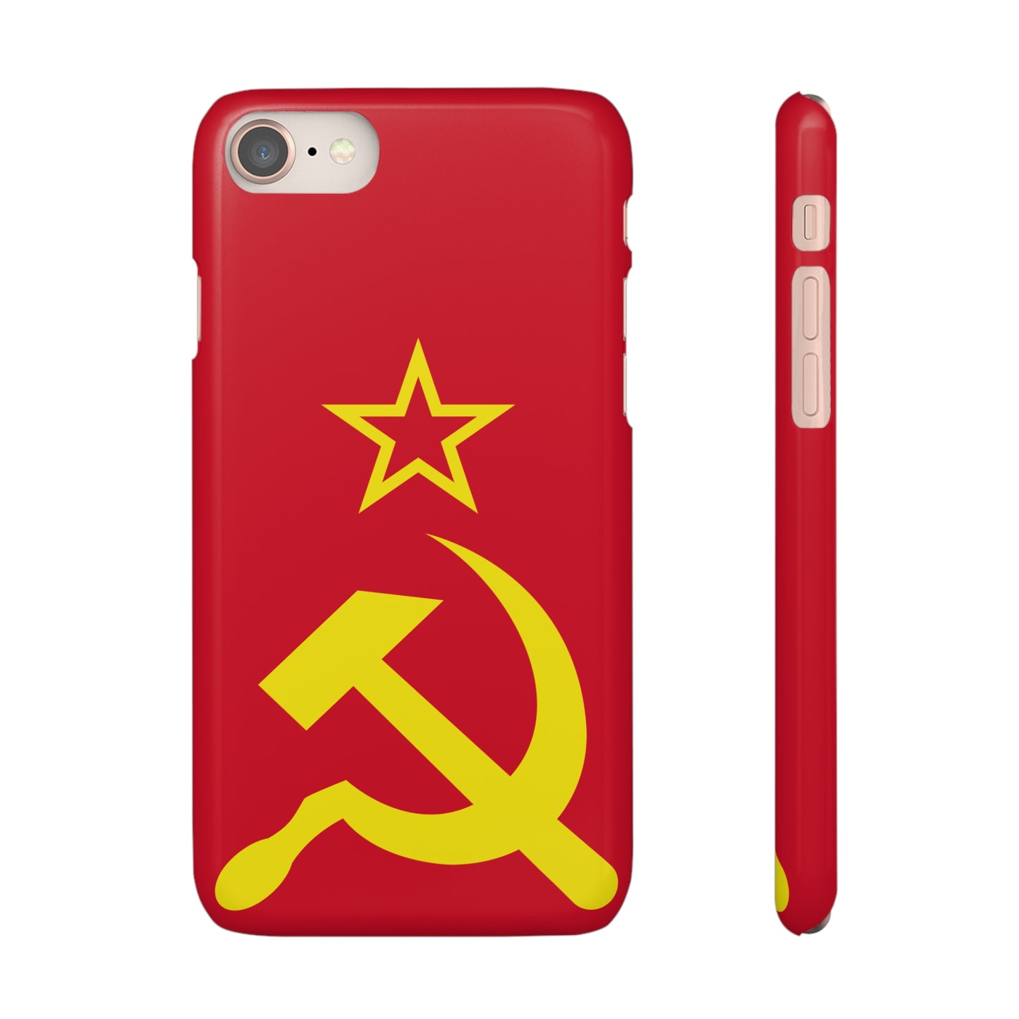 Leftist Hammer and Sickle Communist Socialist iPhone and Galaxy Snap Cases