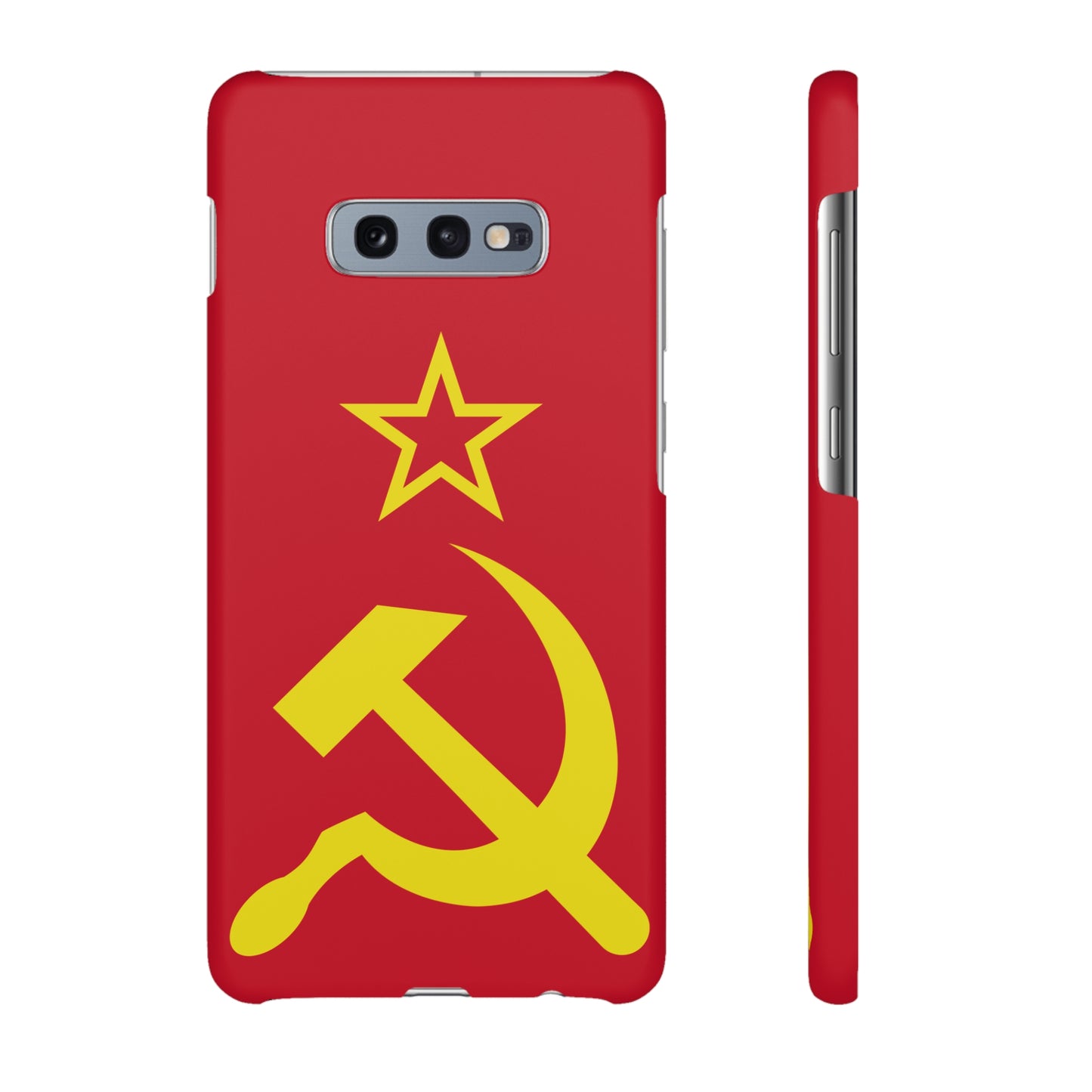 Leftist Hammer and Sickle Communist Socialist iPhone and Galaxy Snap Cases