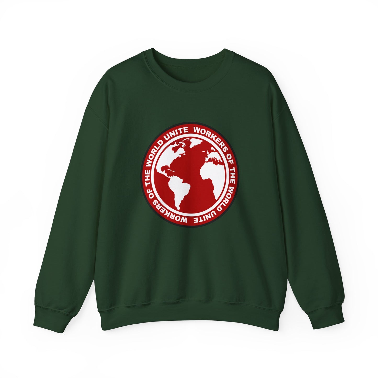 Workers of The World Unite May Day Socialist Solidarity 1st May Solidarity Marx Unisex Heavy Blend Crewneck Sweatshirt