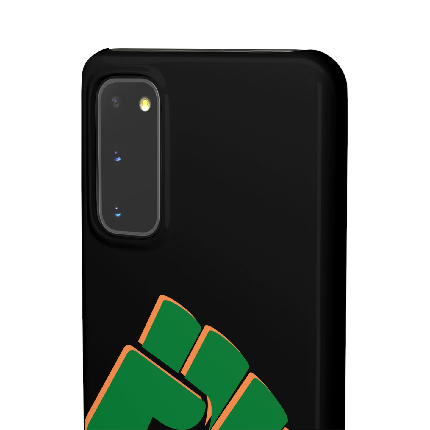 Irish Flag Fist Tricolour 1916 Easter Rising IRA Commemorative iPhone and Samsung Galaxy Snap Phone Cases