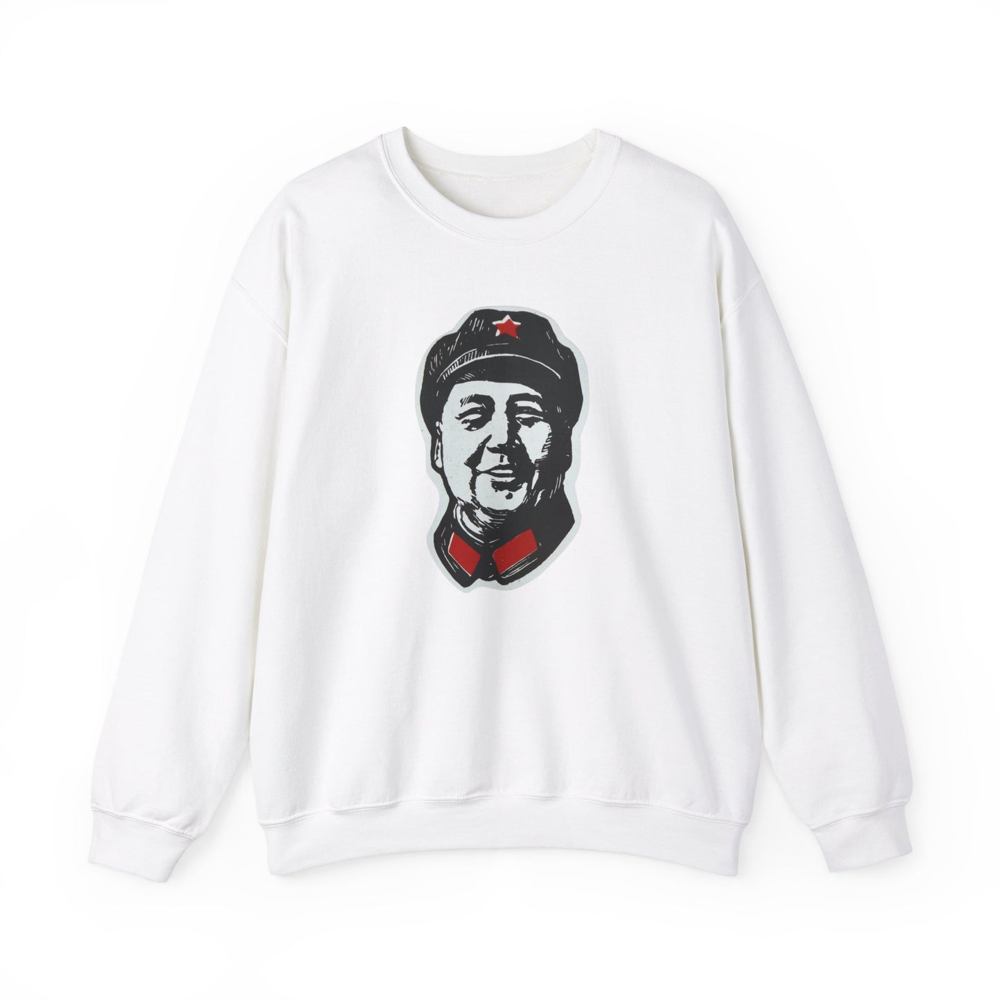 Chairman Mao Zedong Chinese Communist CCP Unisex Heavy Blend Crewneck Sweatshirt