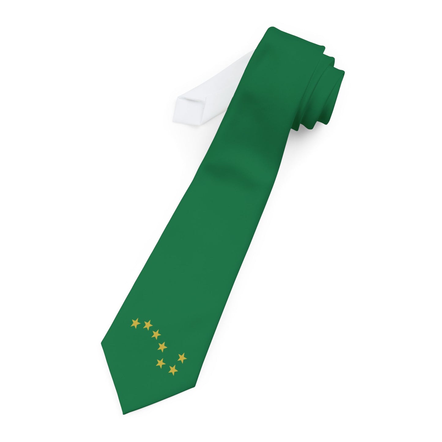 Irish Starry Plough Green White and Gold United Ireland Irish Republican Erin go Bragh Necktie