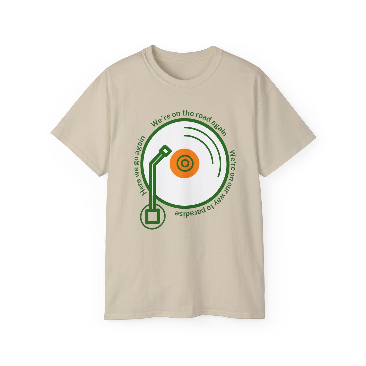 Irish Celtic Symphony We're On Our Way To Paradise Wolfe Tones United Ireland Ern go Bragh Fenian Record Irish Music Unisex Ultra Cotton Tee