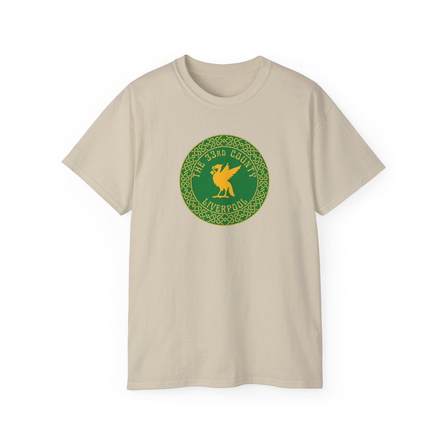 Liverpool Irish The 33rd County Scouser Ireland Scouse Not English Liver Bird Unisex Ultra Cotton Tee