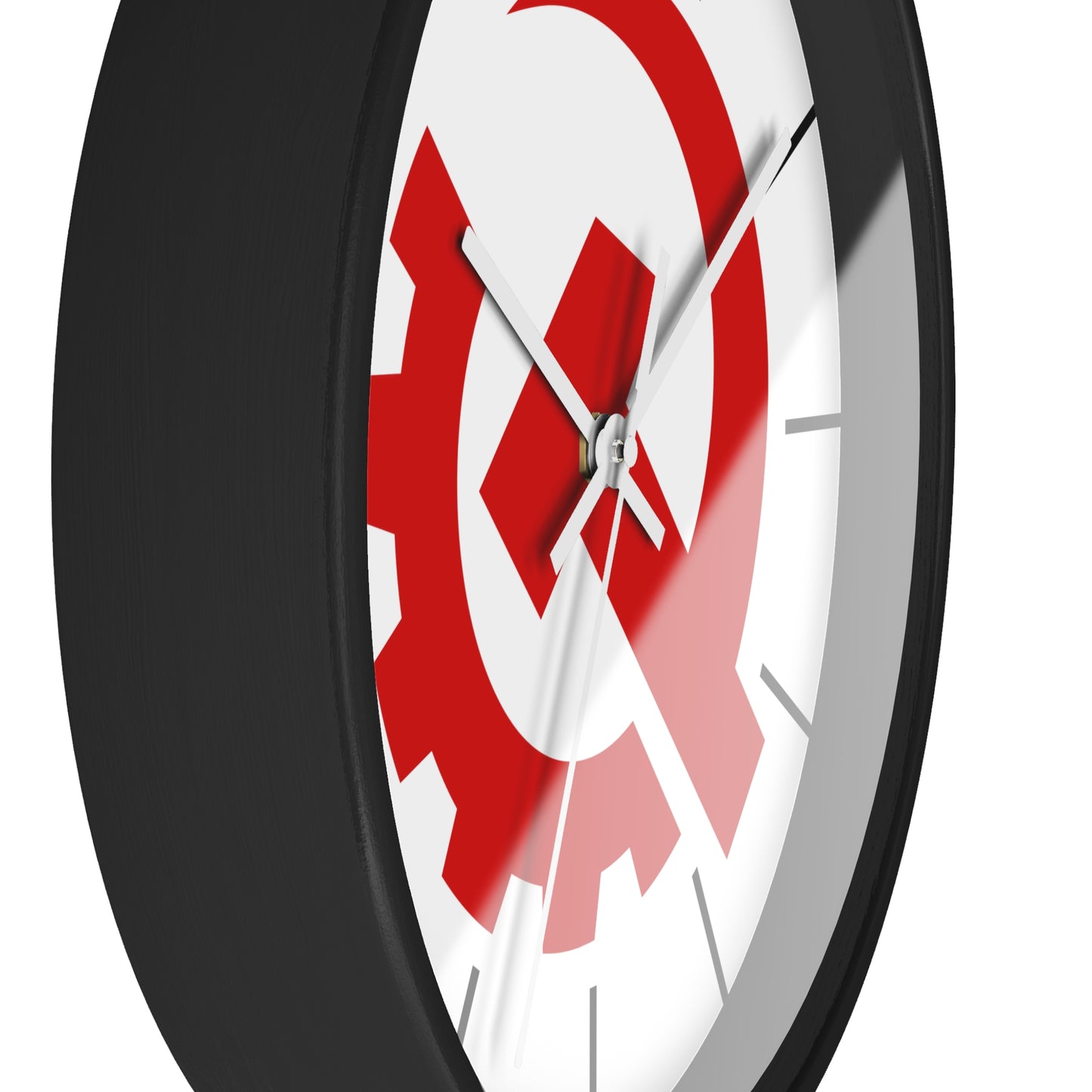 USSR Soviet Industrial Style Hammer and Sickle Socialist Communist Wall Clock