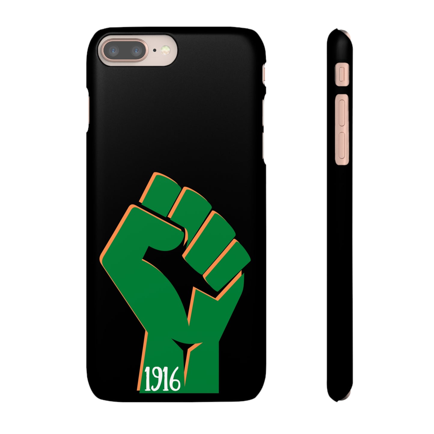 Irish Flag Fist Tricolour 1916 Easter Rising IRA Commemorative iPhone and Samsung Galaxy Snap Phone Cases