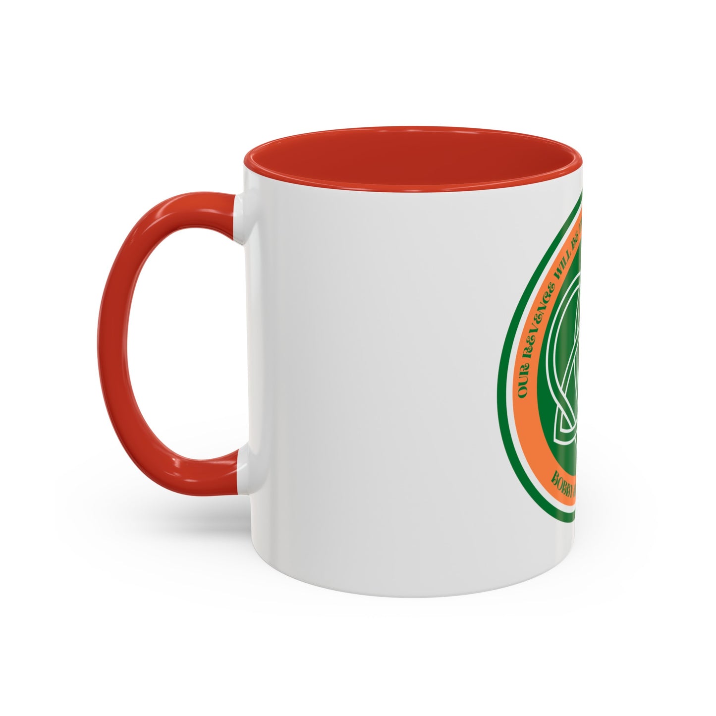 Bobby Sands United Ireland Hunger Striker IRA Commemorative Our Revenge Will Be The Laughter of Our Children Accent Mug