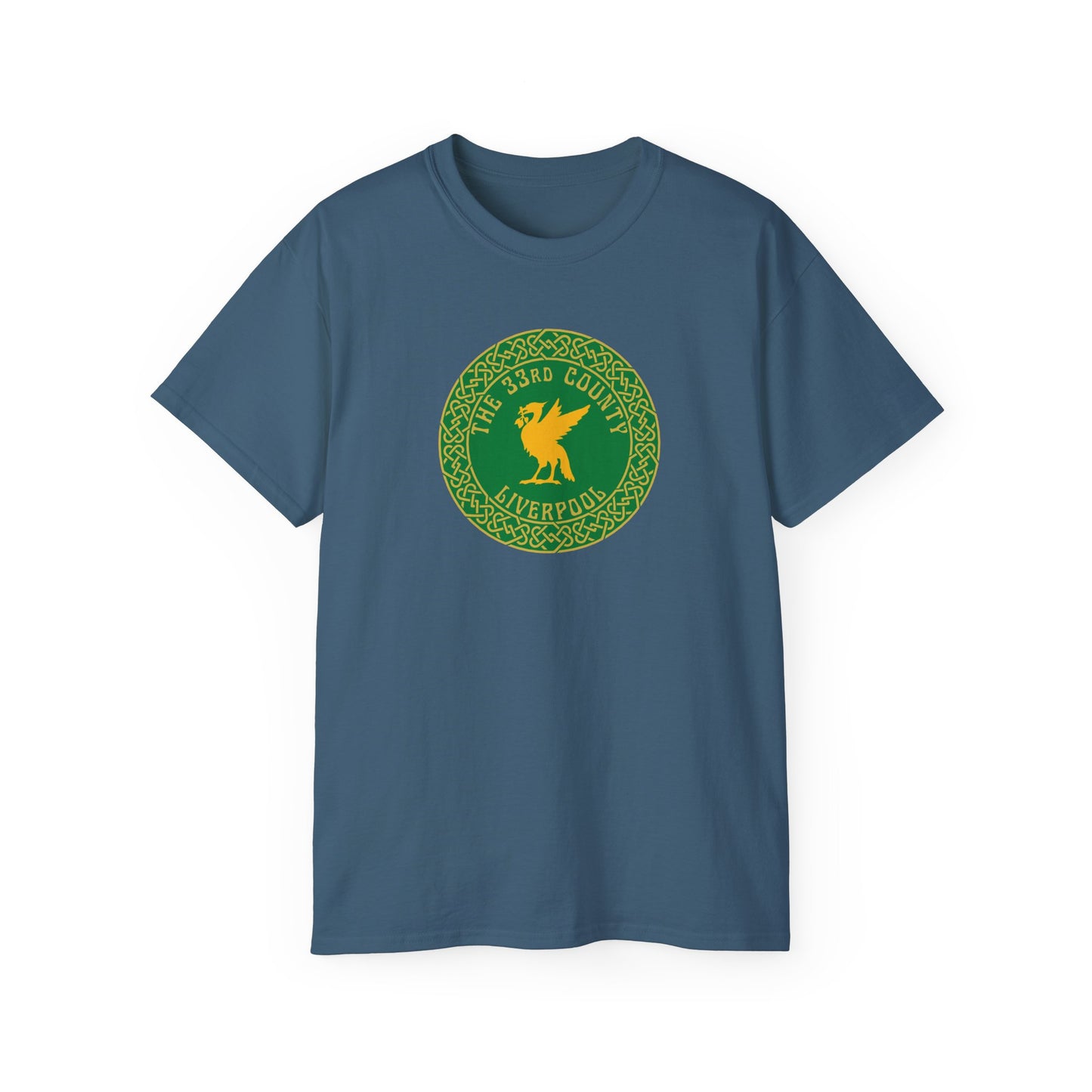 Liverpool Irish The 33rd County Scouser Ireland Scouse Not English Liver Bird Unisex Ultra Cotton Tee