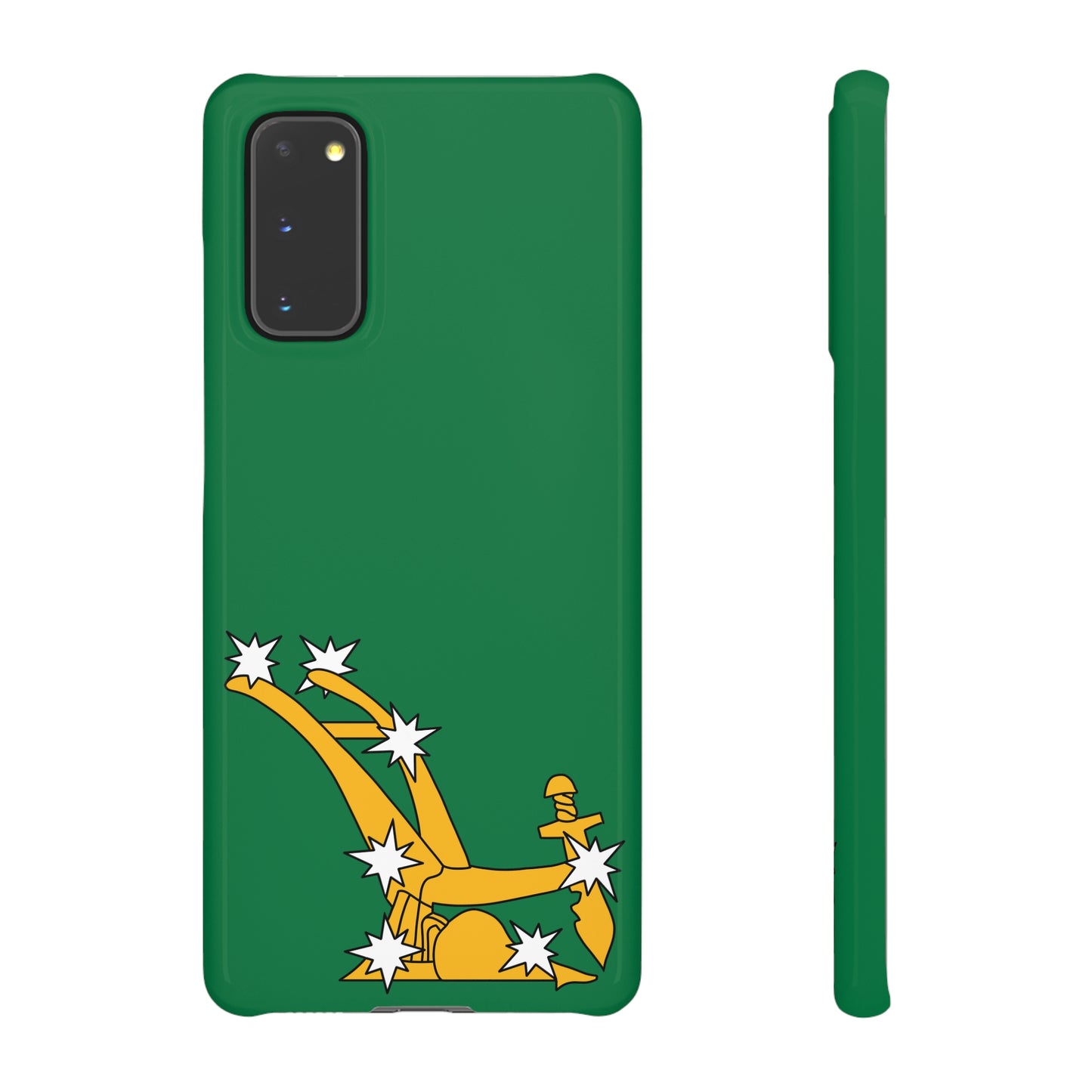 Irish Starry Plough Socialist United Ireland Irish Republican Erin go Bragh iPhone and Samsung Galaxy Snap Cases