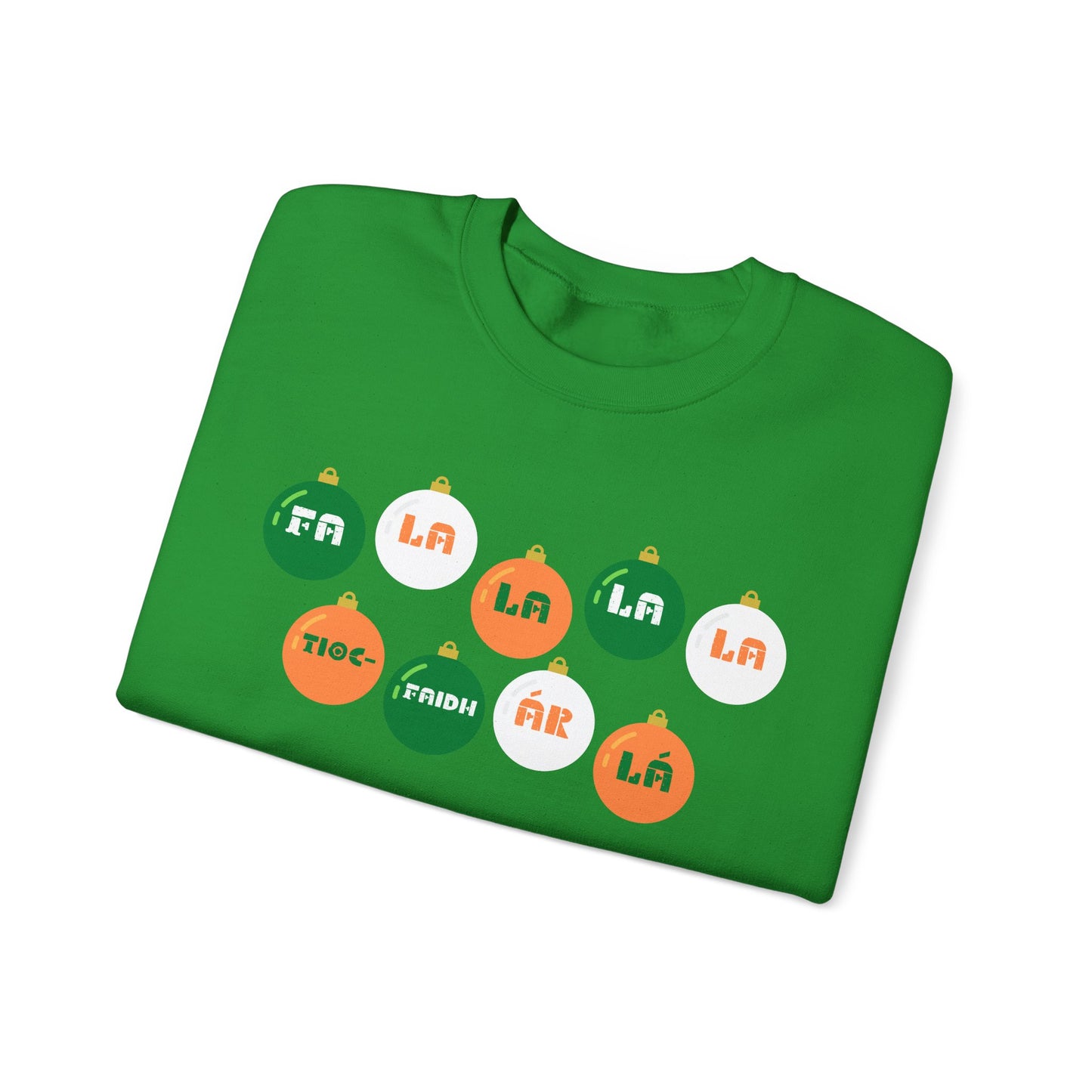 Irish Republican Army Tiocfaidh ár lá United Ireland Sweatshirt Deck The Halls Baubles Christmas Sweater