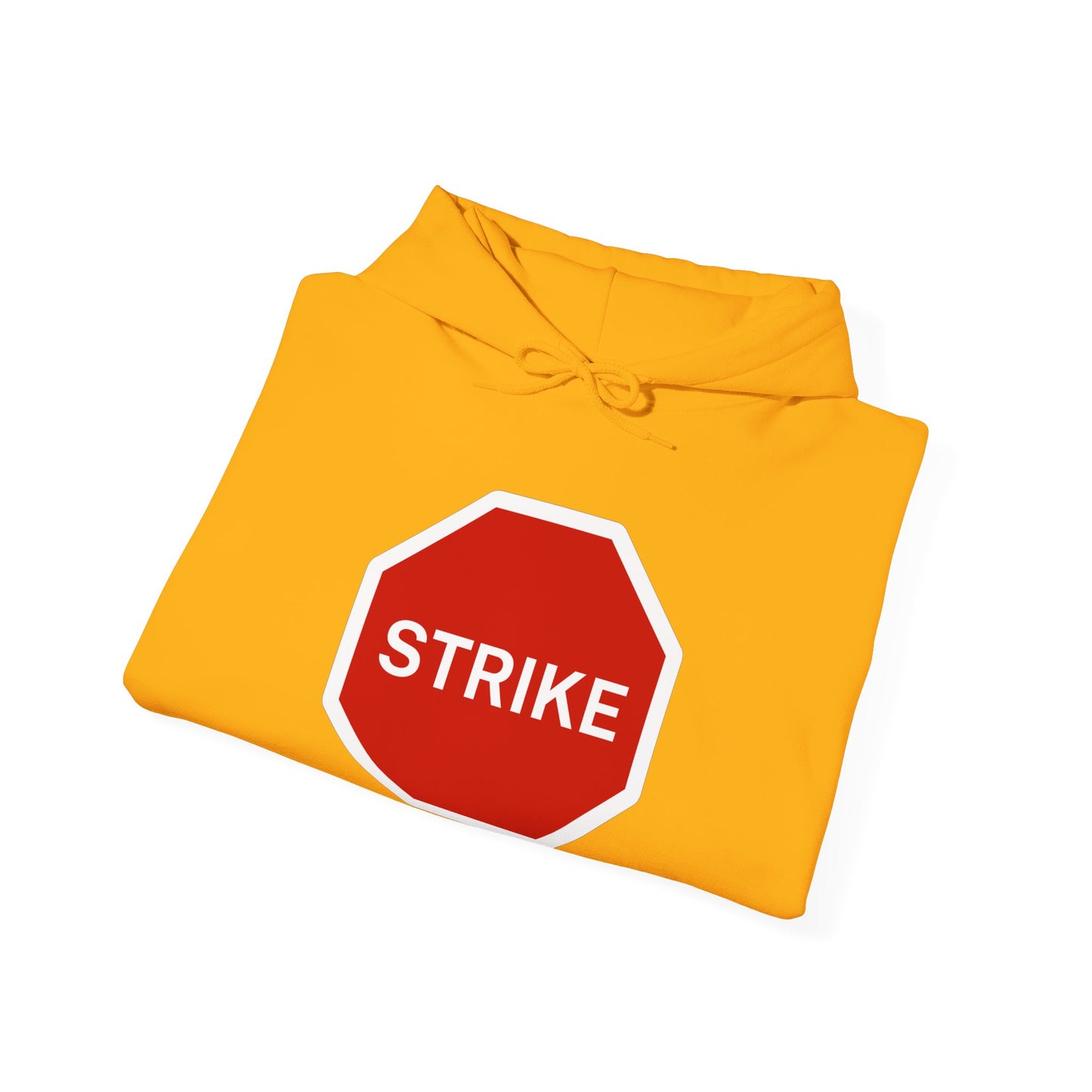 Labour Union Strike Stop Sign Red Leftist Socialist Trade Union Hoodie Unisex Heavy Blend Hooded Sweatshirt