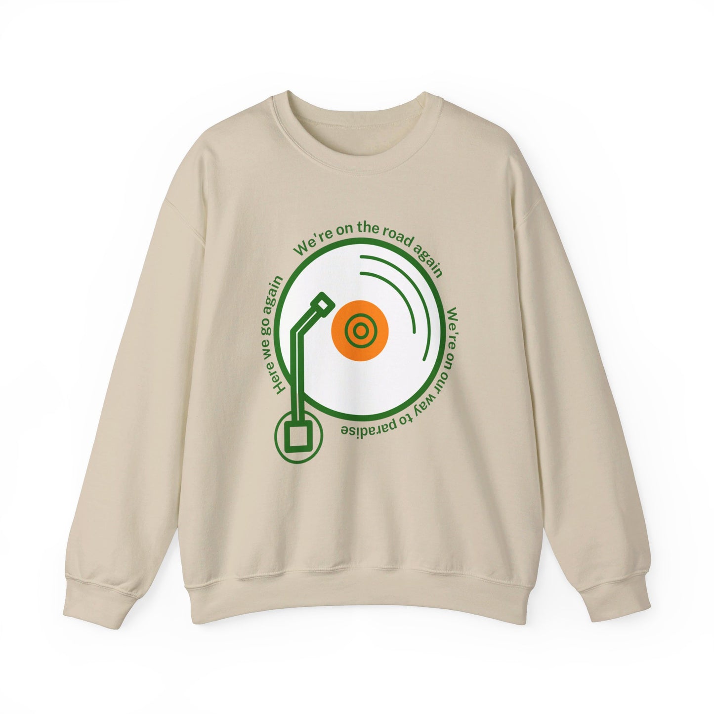 Irish Celtic Symphony Wolfe Tones United Ireland Erin go Bragh Fenian Record Irish Music Irish Republican Heavy Blend™ Crewneck Sweatshirt