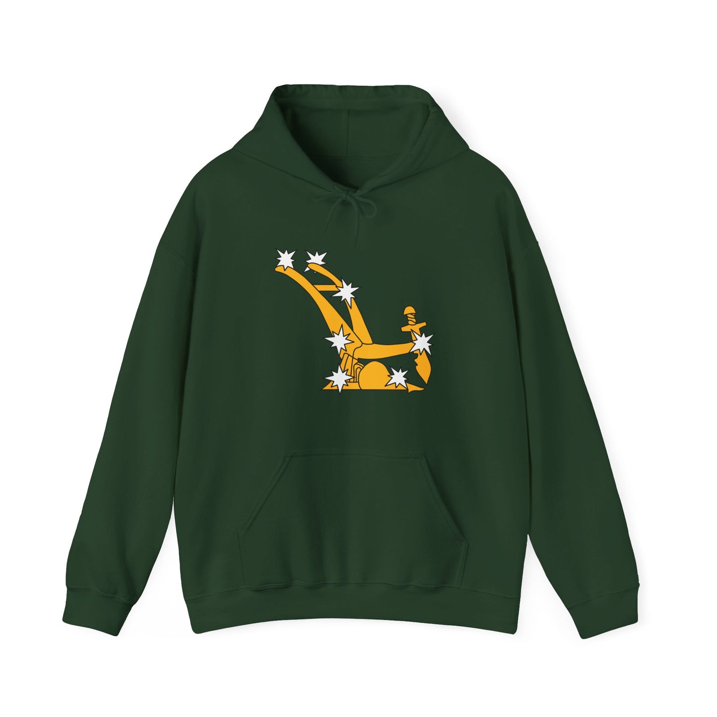 Irish Socialist Starry Plough Republican United Ireland Unisex Heavy Blend Hooded Sweatshirt