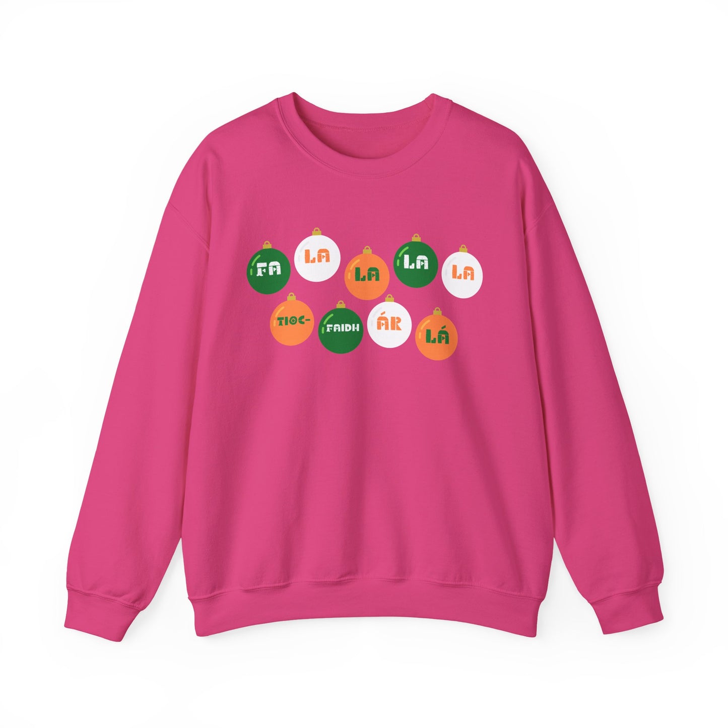 Irish Republican Army Tiocfaidh ár lá United Ireland Sweatshirt Deck The Halls Baubles Christmas Sweater