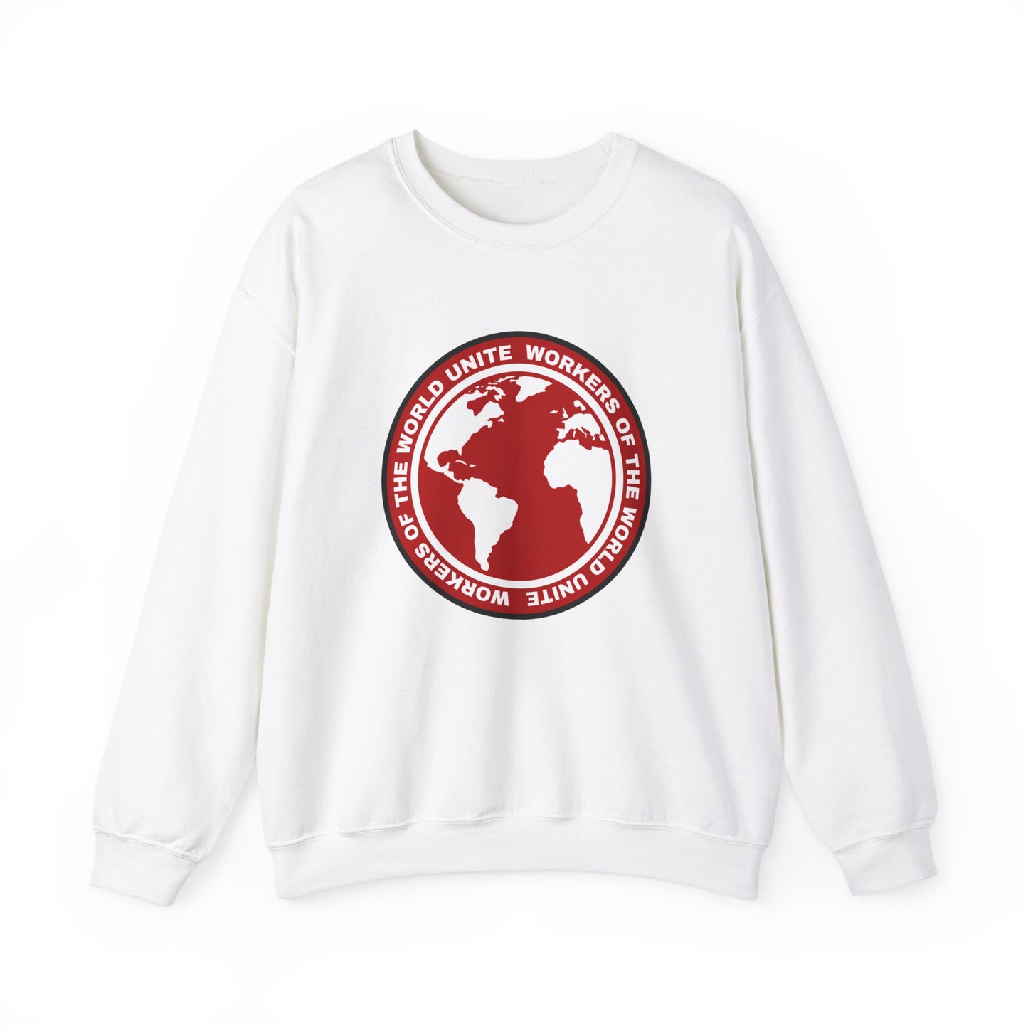 Workers of The World Unite May Day Socialist Solidarity 1st May Solidarity Marx Unisex Heavy Blend Crewneck Sweatshirt