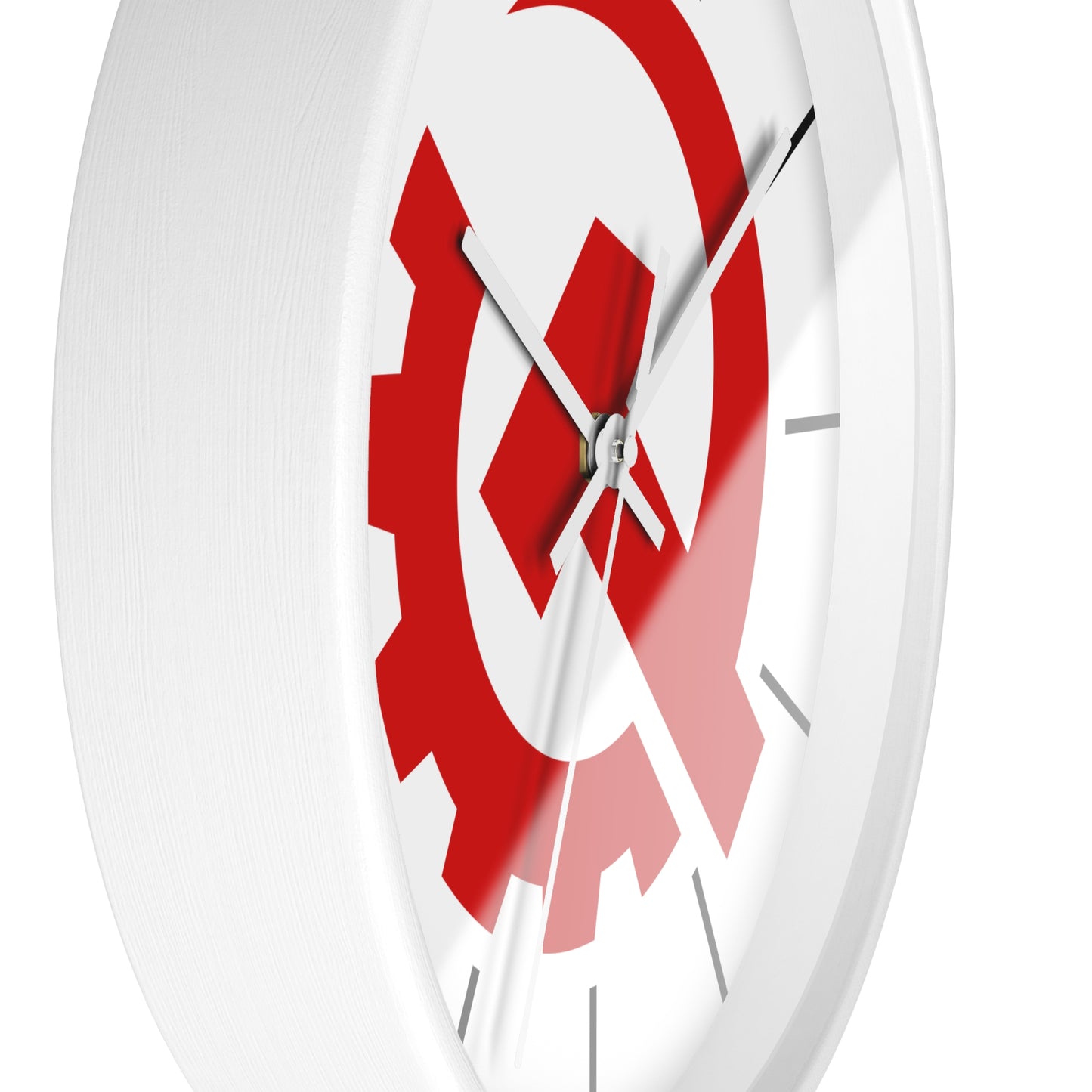 USSR Soviet Industrial Style Hammer and Sickle Socialist Communist Wall Clock