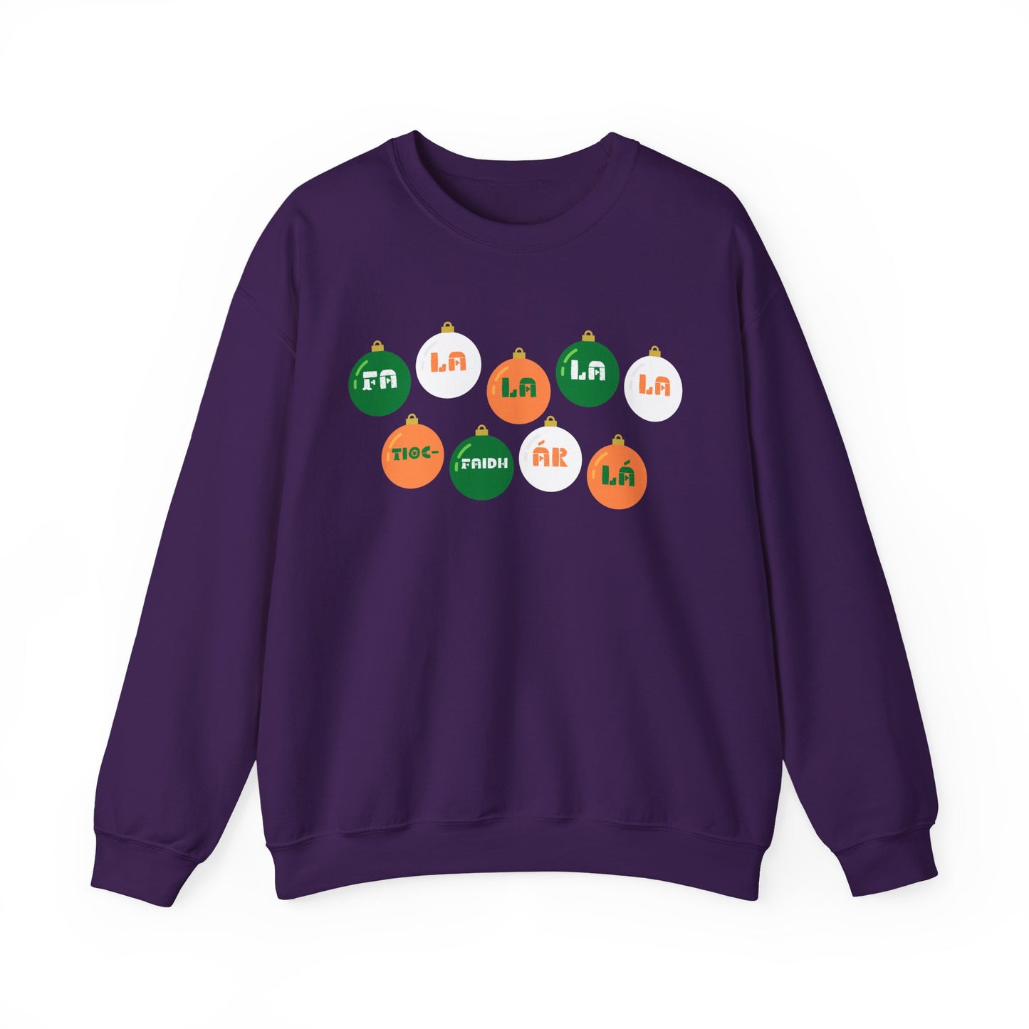 Irish Republican Army Tiocfaidh ár lá United Ireland Sweatshirt Deck The Halls Baubles Christmas Sweater