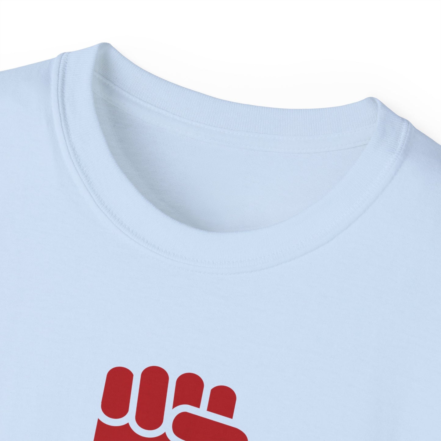 Socialist Rose Fist Leftist Solidarity Socialism Unisex Ultra Cotton Tee