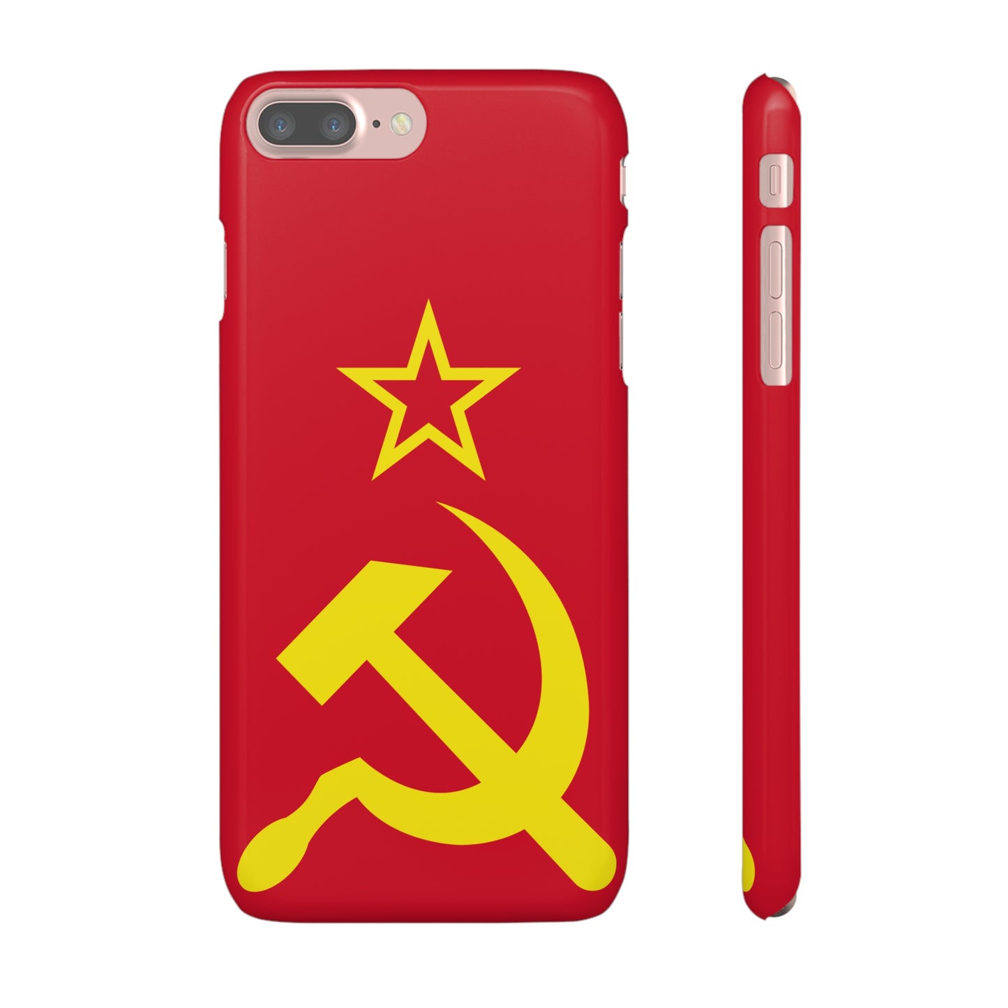 Leftist Hammer and Sickle Communist Socialist iPhone and Galaxy Snap Cases