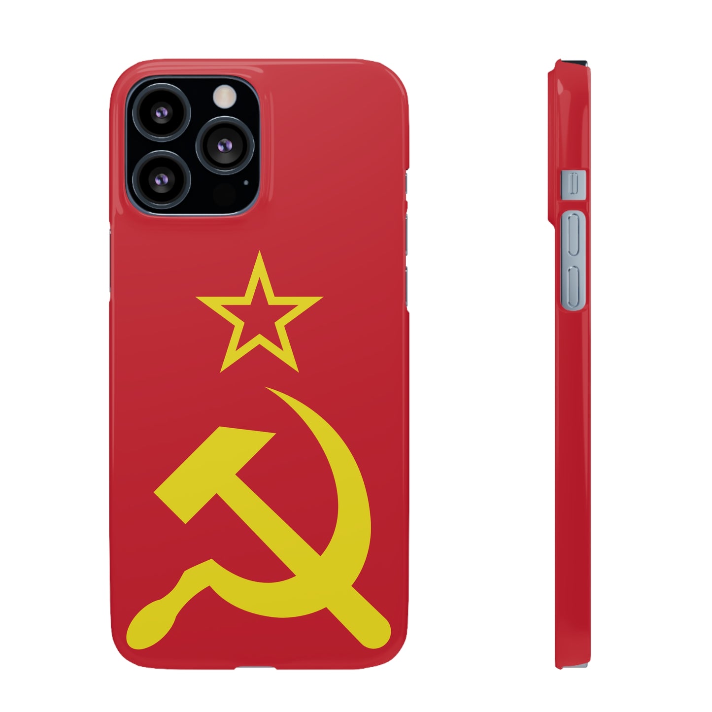 Leftist Hammer and Sickle Communist Socialist iPhone and Galaxy Snap Cases