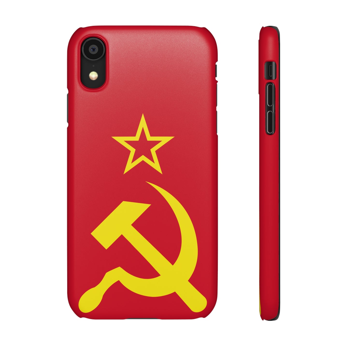 Leftist Hammer and Sickle Communist Socialist iPhone and Galaxy Snap Cases