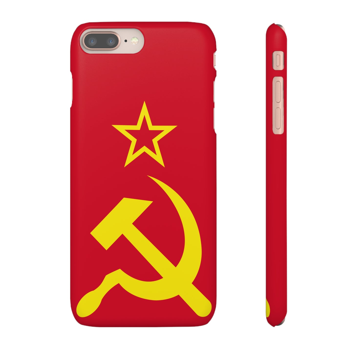 Leftist Hammer and Sickle Communist Socialist iPhone and Galaxy Snap Cases