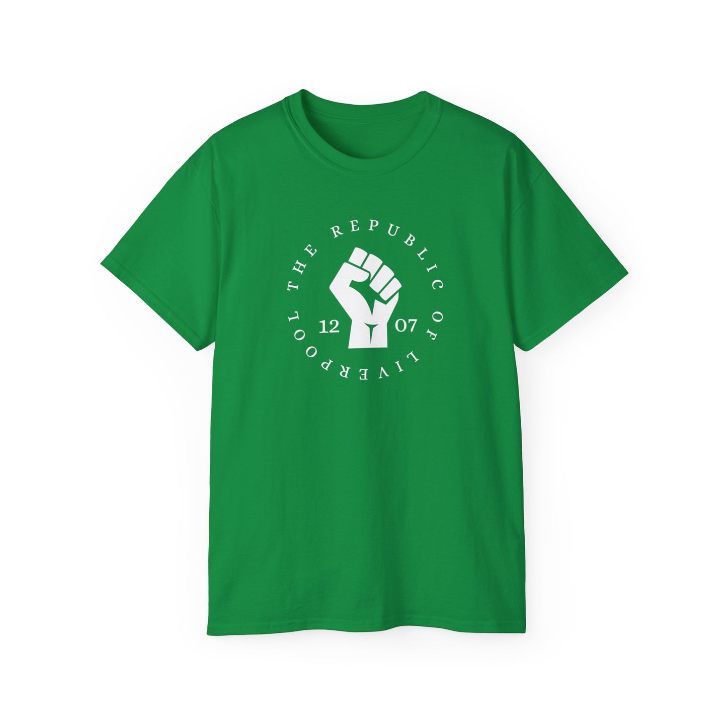 Scouse The Republic of Liverpool 1207 Fist Scouser Unisex Ultra Cotton Tee