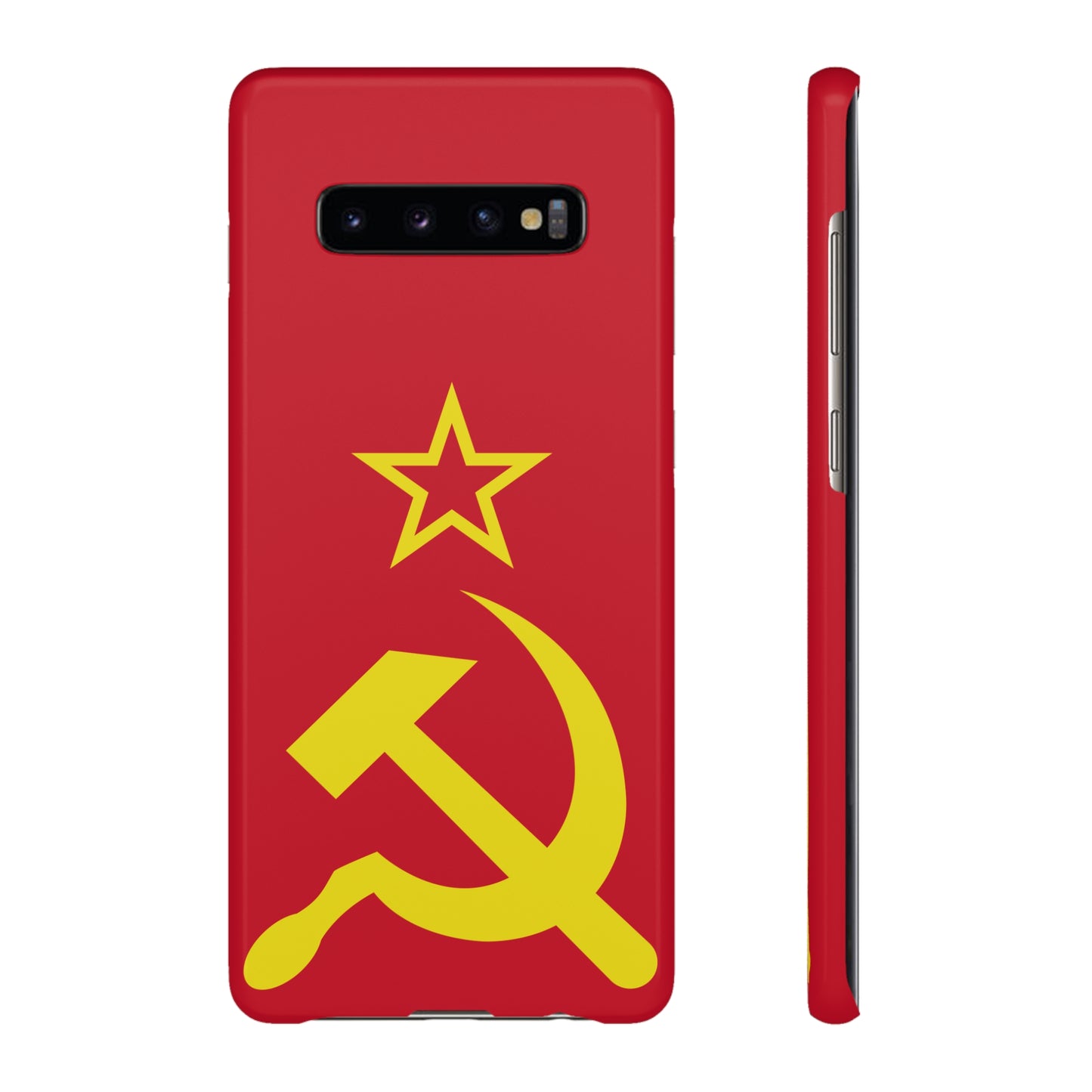 Leftist Hammer and Sickle Communist Socialist iPhone and Galaxy Snap Cases