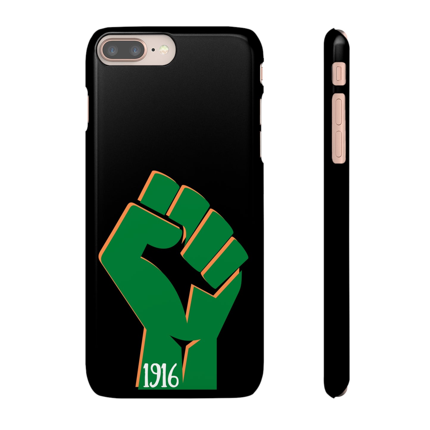 Irish Flag Fist Tricolour 1916 Easter Rising IRA Commemorative iPhone and Samsung Galaxy Snap Phone Cases