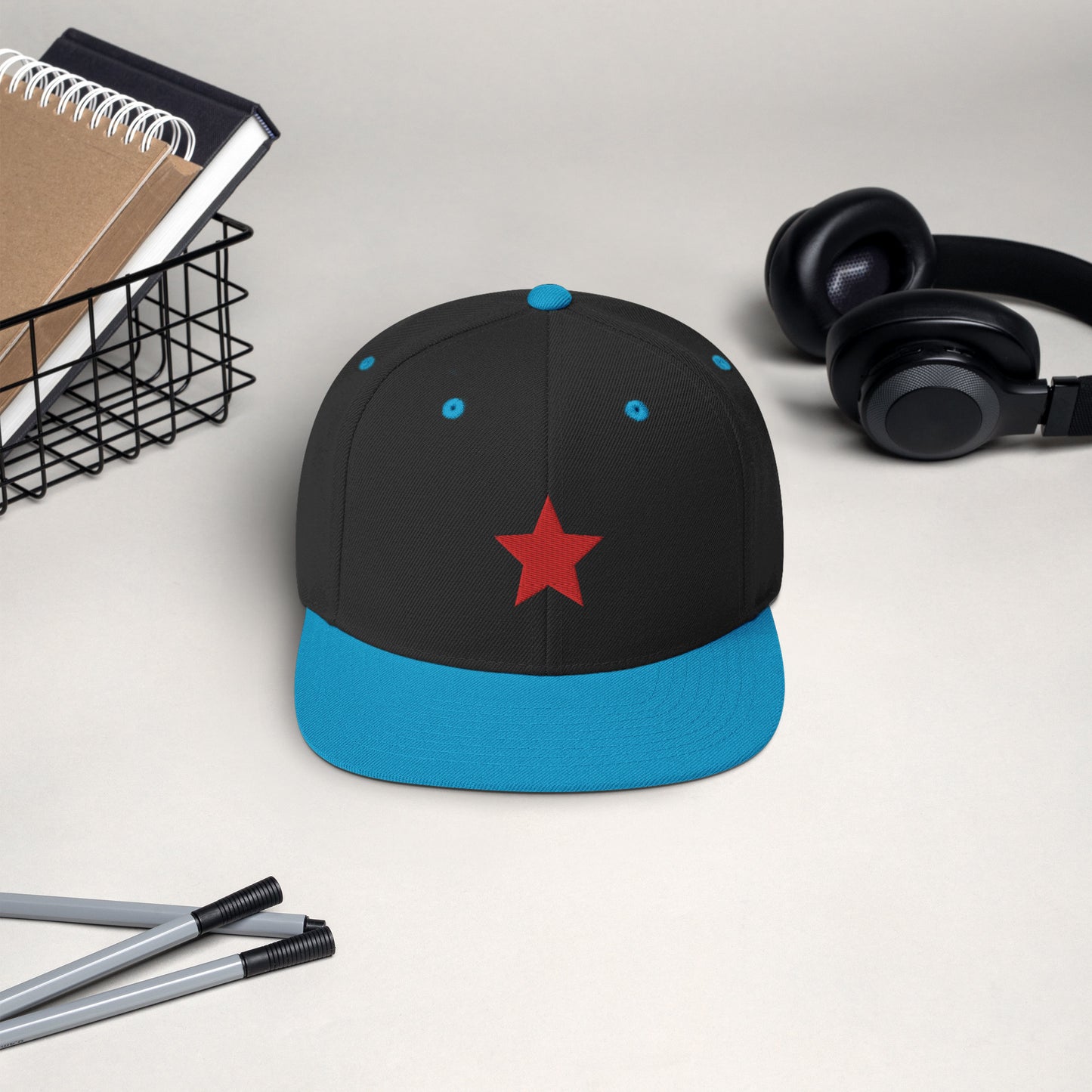 Socialist Solidarity Red Star Snapback Hat Communist Leftist Baseball Cap